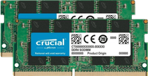 Crucial 16GB DDR4 SODIMM 2400 MHz Kit (2x8GB) RAM geheugen voor laptop