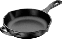 Le Creuset Skillet Rond Poêle à Frire 23 cm Noir Mat Poêle adaptée au four