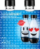 SodaStream Emoji Fuse Flessen 0,5 liter 2-pack Karaf