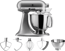 KitchenAid Artisan Mixer 5KSM175PS Contour Silver Kenwood Cooking Chef
