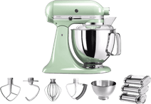 KitchenAid Artisan Mixer 5KSM175PS Pistache + Pastarollerset Laatste kans