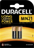 Duracell Specialty Alkaline MN21 battery 12V 2 pieces 