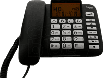 Gigaset DL580 Zwart Stralingsarme vaste telefoon