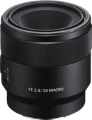 Sony FE 50mm f/2.8 Macro Objectifs 50 mm pour appareil photo Sony 