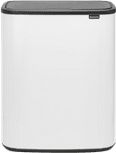 Brabantia Bo Touch Bin 2 x 30 Liter White Witte vuilbak