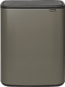 Brabantia Bo Touch Bin 60L Platinum Brabantia trash can