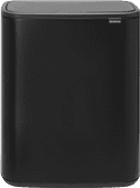 Brabantia Bo Touch Bin 60L Matte Black Brabantia trash can