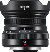 Fujifilm XF 16mm f/2.8 R WR Black Wide-angle lens