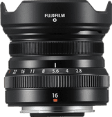 Fujifilm XF 16 mm f/2.8 R WR Noir Objectif Fujifilm