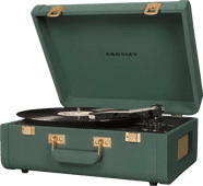 Crosley Portfolio Green Retro record player