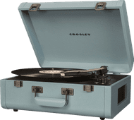 Crosley Portfolio Blue Retro record player