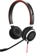 Jabra Evolve 40 UC Casque de bureau Filaire Stéréo USB-C Casque de bureau avec communication unifiée