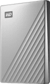WD My Passport Ultra for Mac 4TB Silver Metalen externe harde schijf