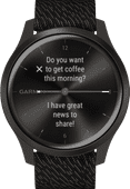 Garmin Vivomove Style - Donkergrijs - 42 mm Hybride horloge