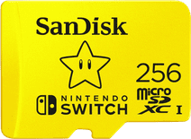 SanDisk MicroSDXC Extreme Gaming 256GB Nintendo licensed Micro SD kaart