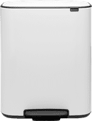 Brabantia Bo Pedal Bin 60 Litres White Poubelle Brabantia Bo