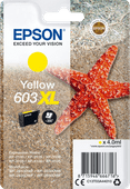 Epson 603XL Cartridge Geel Inktpatroon voor Epson Expression Home printers