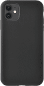 Azuri Apple iPhone 11 Siliconen Back Cover Zwart Azuri hoesje
