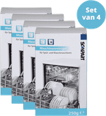 Scanpart Dishwasher and Washing Machine Cleaner 4 units Washing machine maintenance