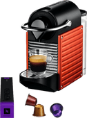 Krups Nespresso Pixie Electric Red XN304510 Krups Nespresso