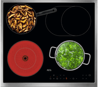 AEG TN64RA06XB 4-burner electric cooktop