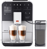 Melitta Barista F850-101 Smart TS Argent Machine entièrement automatique avec une aide moyenne à l'entretien