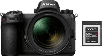Nikon Z6 + Nikkor Z 24-70mm f/4 S + 120 GB XQD Geheugenkaart Nikon full frame systeemcamera