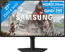 Samsung G6 G61SH LS27HG612SUXEN OLED Samsung gaming monitor vanaf 240 hertz