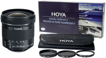 Canon EF-S 10-18 mm f/4.5-5.6 IS STM + Hoya Digital Filtre In 