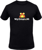 T-shirt Mp3man.NL Coolblue (S) Goodie Coolblue