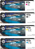 HP 973X Cartouches Pack Combiné Cartouche d'encre HP