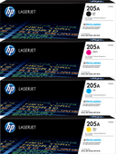 HP 205A Toner Cartridge Combo Pack Toner cartridge for HP printer