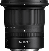 Nikon Nikkor Z 14-30mm f/4 S Wide-angle lenses for Nikon camera