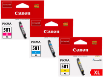 Canon CLI-581XL Cartridges Combo Pack Inktpatroon voor de Canon PIXMA TR printers