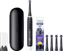 Oral-B iO 5N Zwart + 4 opzetborstels voor wittere tanden Elektrische tandenborstel voor wittere tanden