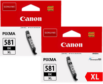 Canon CLI-581XL Cartouches Noir Lot de 2 