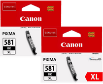 Canon CLI-581XL Cartridges Zwart Duo Pack Inktpatroon voor de Canon PIXMA TR printers