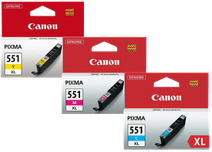 Canon CLI-551XL Cartouches Pack Combiné Cartouche d'encre Canon PGI-570 ou CLI-571