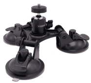 Caruba Triple Suction Cup PRO Mount Action camera mount