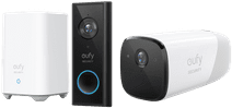 Eufy by Anker Video Doorbell Battery Set + Eufycam 2 Sonnette sans fil avec caméra intégrée