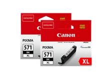 Canon CLI-571XL Cartouche Noir Photo Lot de 2 Cartouche d'encre Canon PGI-570 ou CLI-571