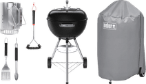 Weber Original Kettle 47 cm Zwart Starterspakket Houtskool barbecue starterspakket