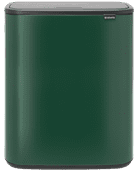 Brabantia Bo Touch Bin 60L Pine Green Brabantia Touch Bin trash can