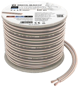 Oehlbach Câble haut-parleur (2 x 1,5 mm) 10 mètres 