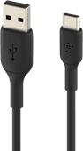 Belkin USB-A to USB-C Cable 1m Plastic Black USB to USB-C cable