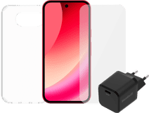 Google Pixel 10a 256GB Rood 5G + Compleet Accessoirepakket Google smartphone aanbieding