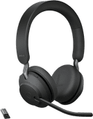 Jabra Evolve2 65 Link380a UC Stereo Black Office headset with Unified Communications