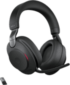 Jabra Evolve2 85 Link380a UC Stereo Black Casque de bureau avec communication unifiée