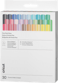 Cricut Pennen met extra fijne punt 0,4 mm Ultimate (set van 30) + adapter Cricut pen