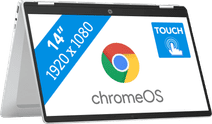 HP Chromebook x360 14b-cd0114nbx AZERTY PC portable avec qualité de fabrication milieu de gamme